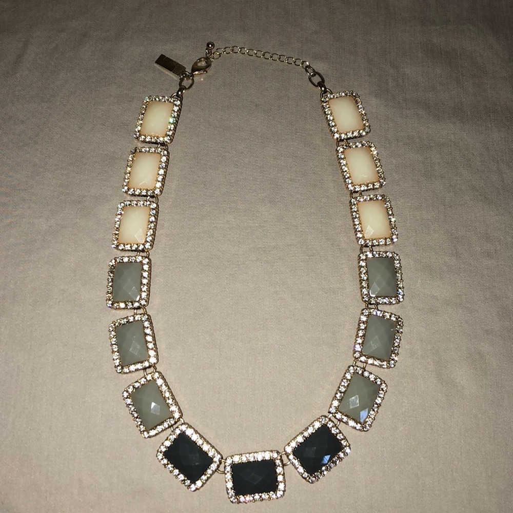 The Limited Grey Ombré jewel necklace